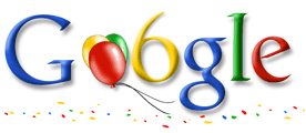 Google 6th birthday 2004