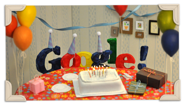 Google's 13th Birthday 2011